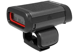 A wearable barcode scanner used in ground handling operations